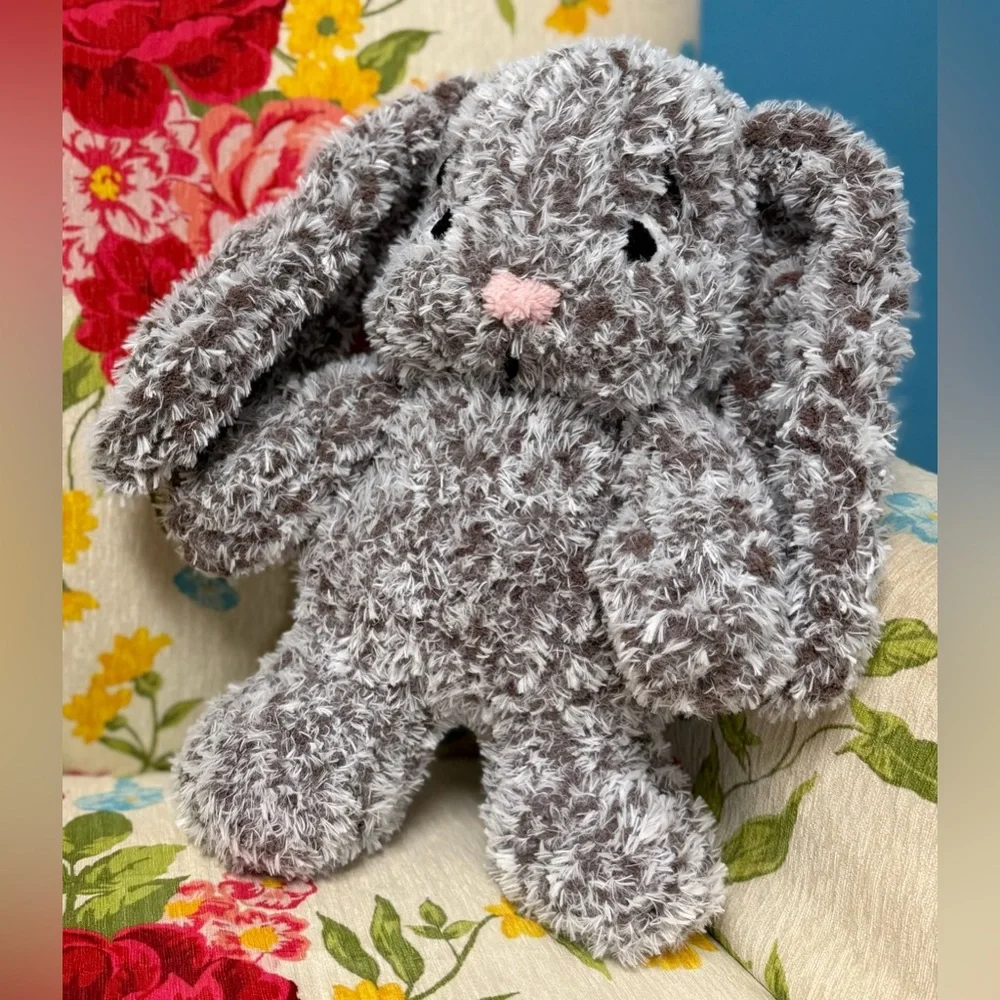 Handmade Hand Crafted Knit Chubby Bunny Easter gift - Picture 5 of 7